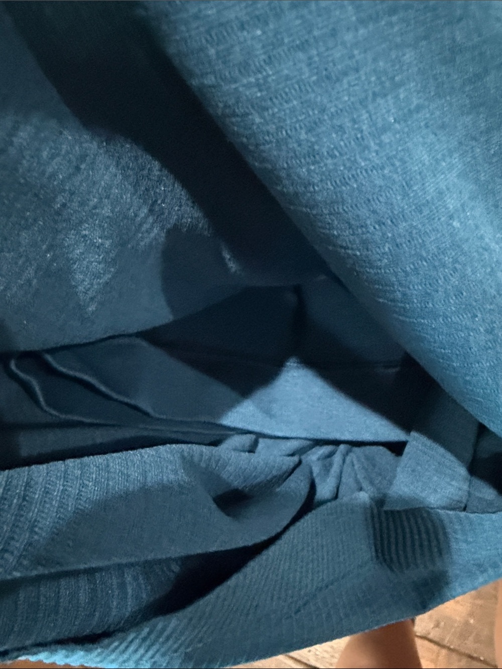 Lululemon Ribbed Racerback Tank Top - Blue - Picture 3 of 3